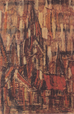 Kirche in Soest, Christian Rohlfs, 1912