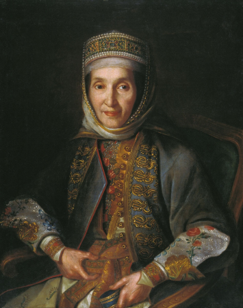 “Portrait of A.A. Lazareva", Ivan Argunov, 1769