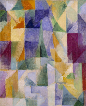 Windows Open Simultaneously (First Part, Third Motif), Robert Delaunay, 1912