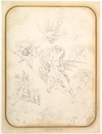Last Judgment, after Michelangelo, Tommaso Piroli, between 1752 and 1824
