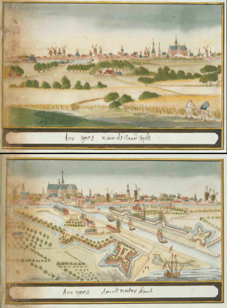 Atlas Schoemaker: Zeeland, Goes, Gerrit Schoemaker, between 1710 and 1735