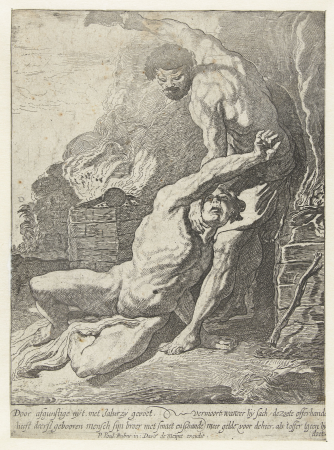 Kain doodt Abel, RP-P-BI-5323, between 1612 and 1613