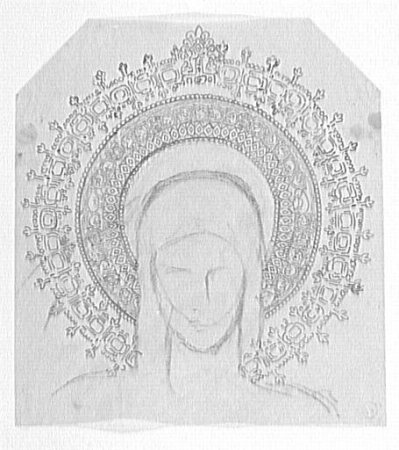 Halo of Apollo, for the Muses leave Apollo, after Willemin, Gustave Moreau