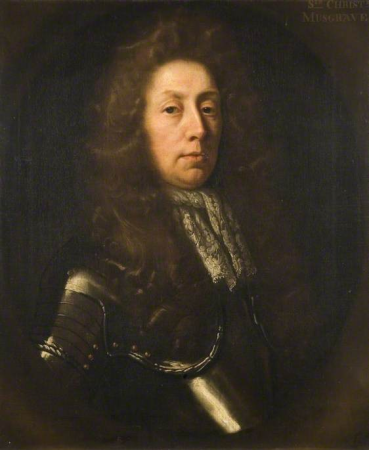 Portrait of Sir Christopher Musgrave, John Riley, between 1670 and 1691
