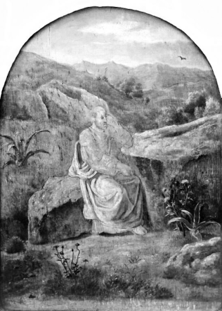 The Prophet Elijah in the Desert, Dankvart Dreyer, 1851