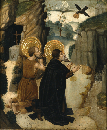 Scenes from the life of Saint Anthony the Abbot, Juan de la Abadía, circa 1490