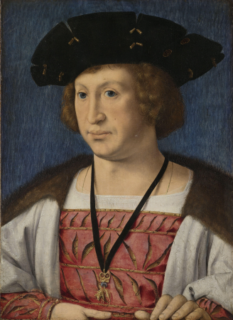 Portrait of Floris van Egmond (1469-1539), Count of Buren and Leerdam, Jan Gossaert, 1519