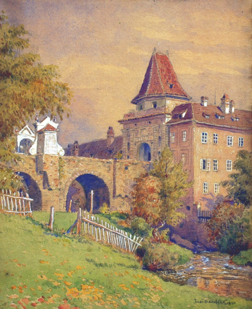 Jindřich Bubeníček - Český Krumlov (1920), Jindřich Bubeníček, 1920