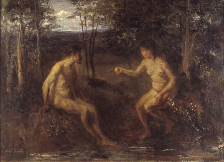 Adam and Eve, Jozef Israëls, between 1902 and 1903