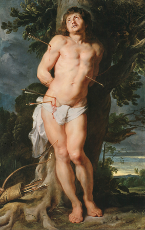 St. Sebastian, Peter Paul Rubens, circa 1618