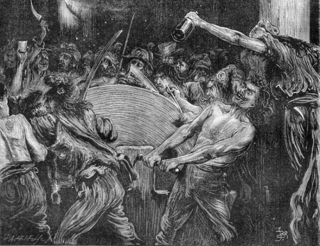 T2C, Fred Barnard, The Grindstone (III,2), 1870