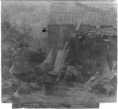 Scene in a Digger Indian Camp LCCN2002724162, 1866
