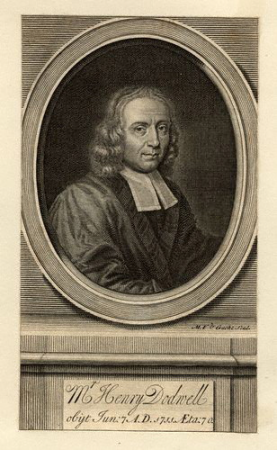 Henry Dodwell, Michael Vandergucht, circa 1711