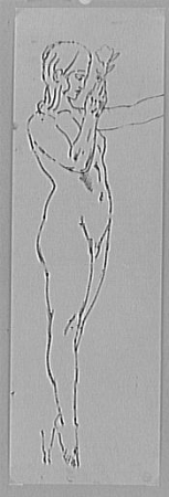 Study for Salome in Salome Dancing Before Herod, Gustave Moreau