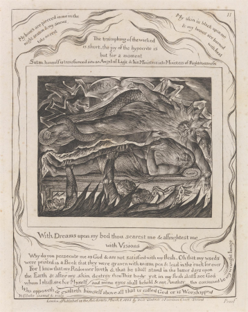 Illustrations of the Book of Job [in twenty-one plates], William Blake