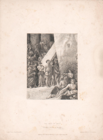 The Days of Noah, All things continue as they were, James Smetham, 1860
