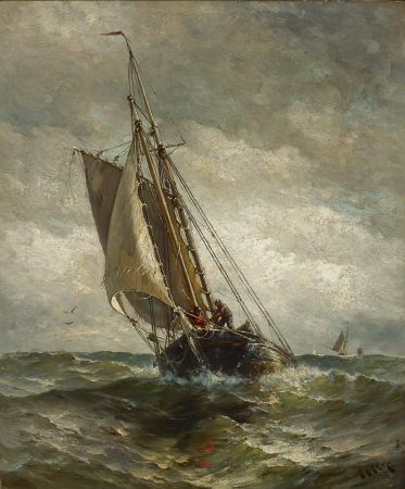 Running for an Anchorage, Harry Chase