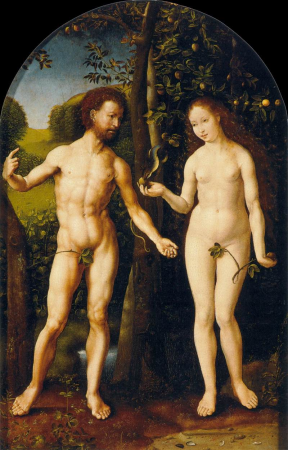 Adam and Eve, Jan Gossaert, between 1507 and 1508