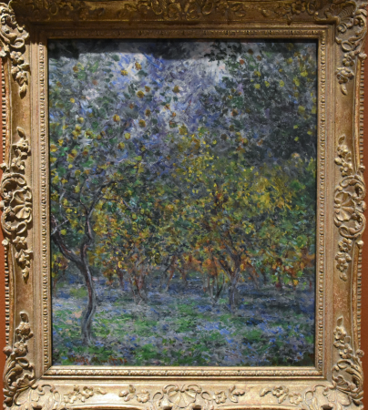 Under the lemon trees, Claude Monet, 1864