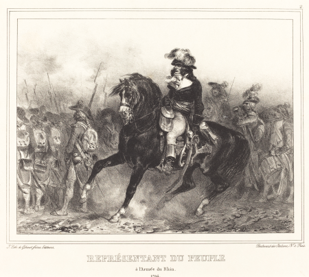 Representant du Peuple (Representative of thePeople), Auguste Raffet, 1834