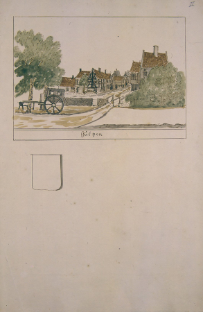 Atlas Schoemaker: Noord-Brabant, Gulpen, Gerrit Schoemaker, between 1710 and 1735