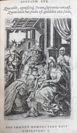 Print, book, Hieronymus Wierix, circa 1571
