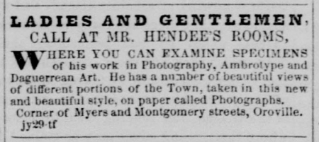Weekly Butte Record, Volume 3, Number 42, 16 August 1856, p. 4, 16 August 1856