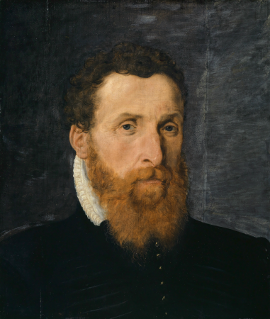 Portrait of the Doctor of the Elector of Brandenburg, Leonard Thurneysser zum Thurn of Basel, Frans Floris I, circa 1569 (?)