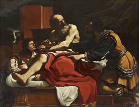 Jacob and Joseph with his Sons, Ephraim and Menasseh, Guercino, between 1646 and 1808