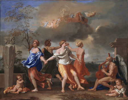 A Dance to the Music of Time, Nicolas Poussin, between 1634 and 1636