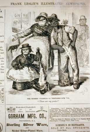 The modern Cornelia, a veritable rum 'un LCCN2002720305, Frank Leslie, 1869