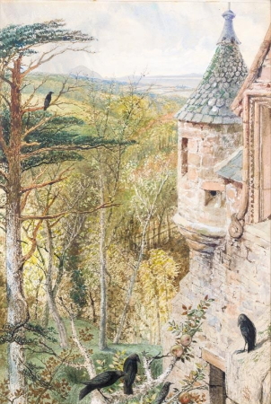 The Firth of Clyde from Penkill Castle, William Bell Scott, between 1860 and 1890