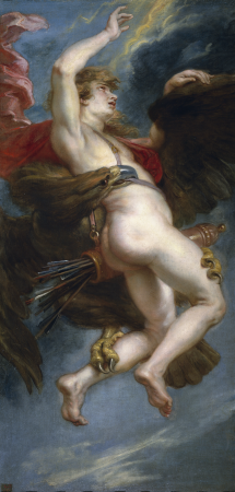 The rape of Ganymede (Ovid, Metamorphoses, X, 155), Peter Paul Rubens, between 1636 and 1637