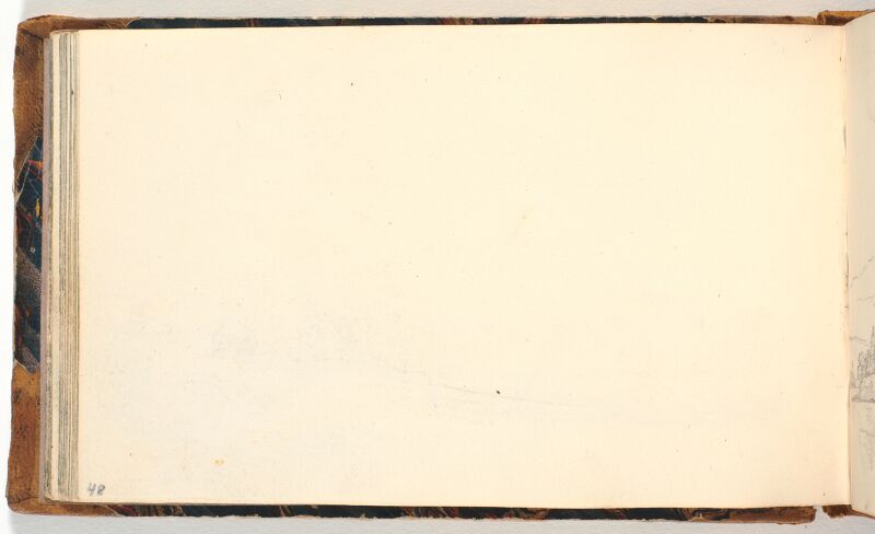 Blank, Martinus Rørbye, 1832