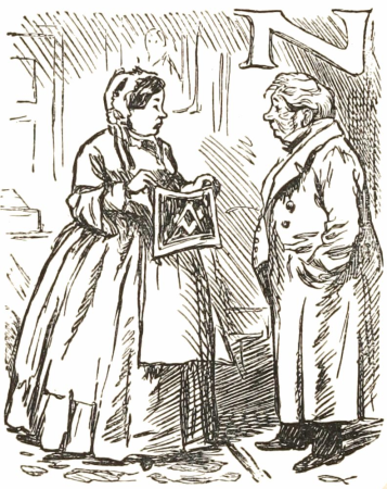 What's the apron for, Mr. Caudle, Charles Keene