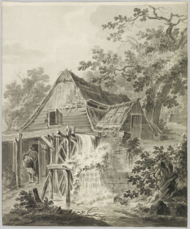 Scène champêtre auprès d'un moulin, CSR AG 53