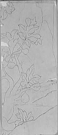 Study of branches for Apollo and the Muses, Gustave Moreau