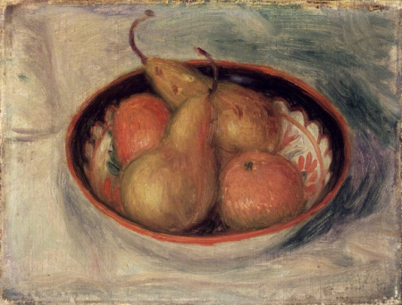 Pears and Oranges in a Bowl, William James Glackens, circa 1915
