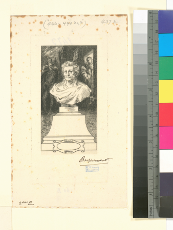 Frontispiece for Works by Mathurin Régnier., 1854