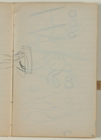 Draft of "The Good Shepherd", Niels Larsen Stevns