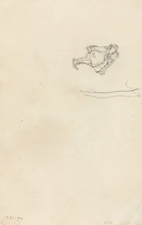 Twee mannetjes, RP-T-1980-94(V), Jozef Israëls, between 1834 and 1911