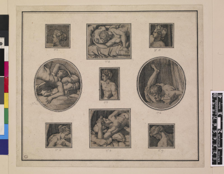 Print, Giulio Romano, between 1510 and 1520