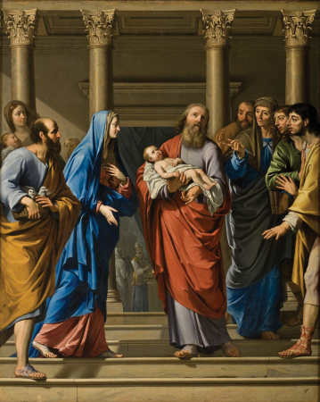 Presentation of Christ in the Temple, Philippe de Champaigne, circa 1648