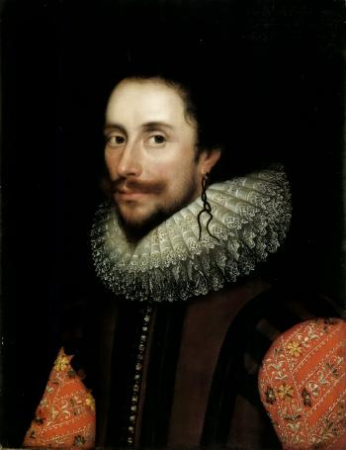 Attributed to William Larkin Portrait of a gentleman, probably Sir Francis Nethersole, William Larkin, 1613