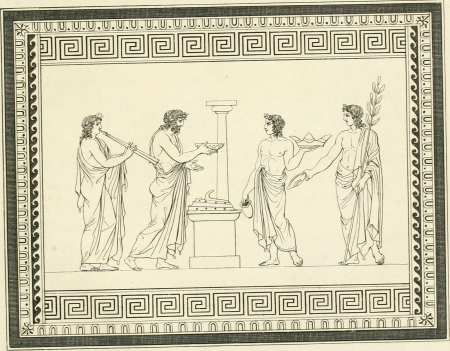 Outlines from the figures and compositions upon the Greek, Roman, and Etruscan vases of the late Sir William Hamilton with engraved borders (1804) (14741889886)