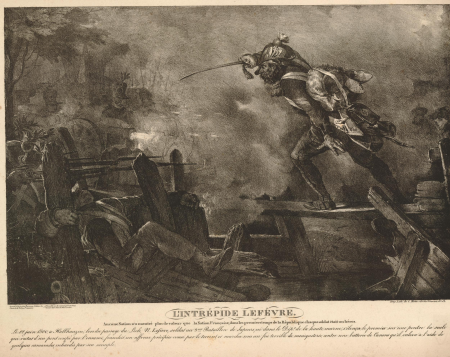 L'intrepide Lefévre, Nicolas Toussaint Charlet, between 1820 and 1822