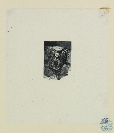 Les Travailleurs de la mer Figure que font les paysans quand ils voient les Sarregousets, 2017.0.793, Albert Quantin, between 1881 and 1882