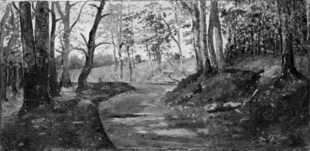 A Path through a Wood, Dankvart Dreyer, between 1849 and 1852