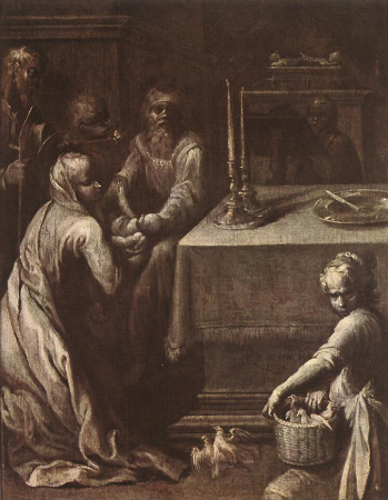 Presentation of Christ in the Temple, Quentin Varin, between 1618 and 1620
