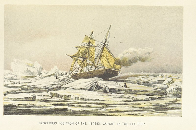 Image taken from page 115 of 'A Summer Search for Sir John Franklin; with a Peep into the Polar Basin - With short notices, by Professor Dickie, on the Botany, and by Dr. Sutherland, on the (11041863613), Edward Augustus Inglefield